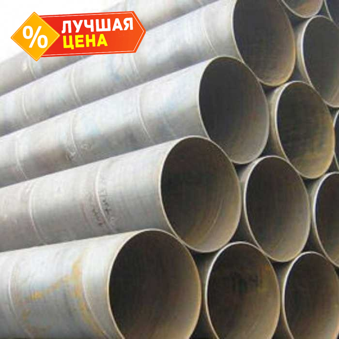 Труба стальная круглая электросварная 377х5 мм 12 м